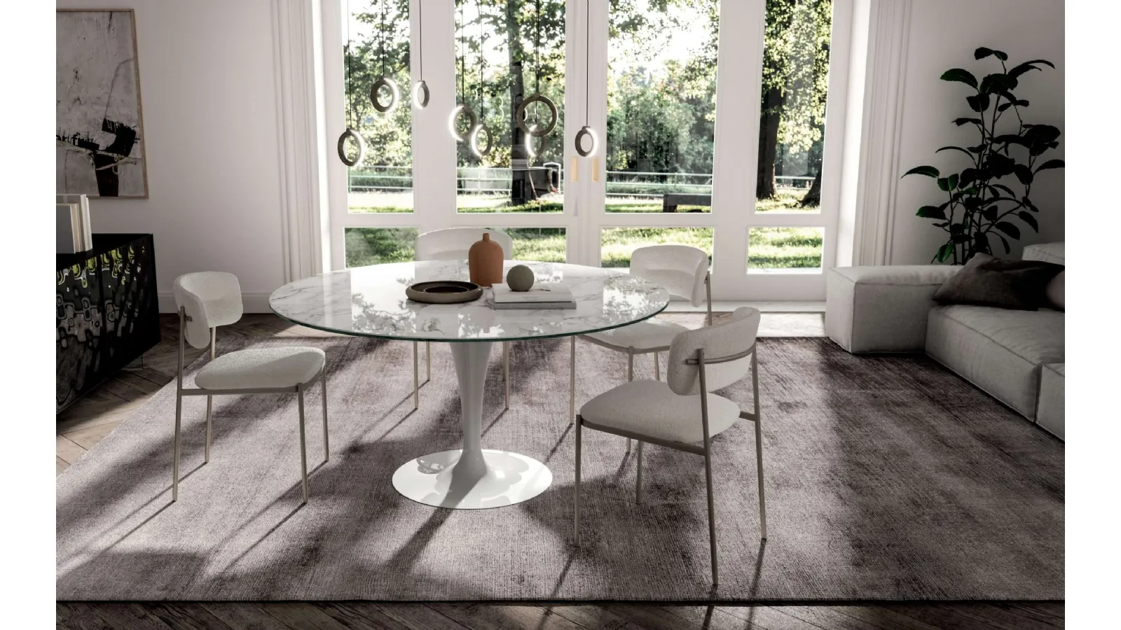 Sedia di design Ego di Ozzio