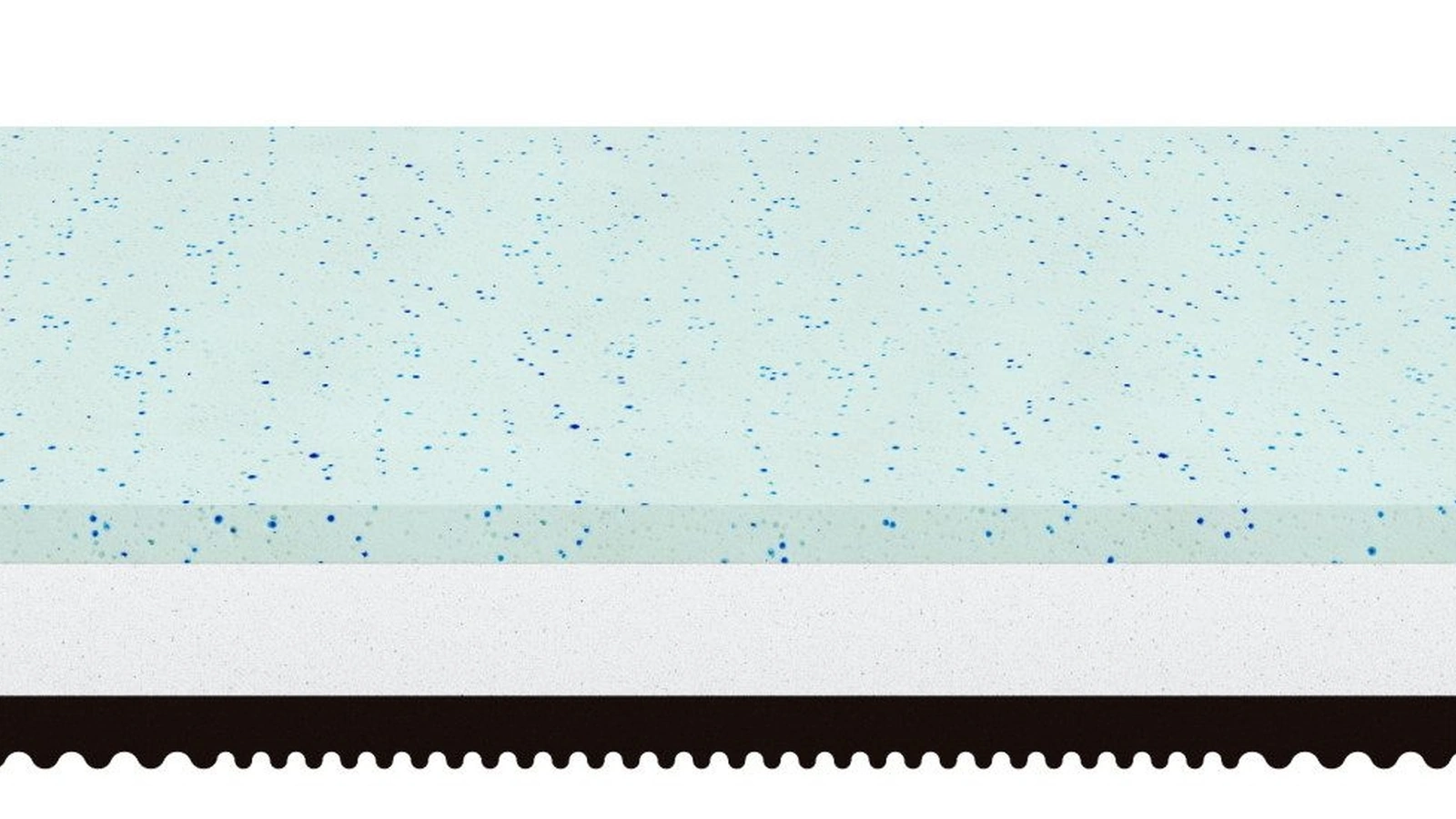 Materasso per bambini Gelfit in V-Gel Memory e Aquacell di Morfeus