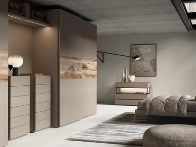 Armadio con ante scorrevoli Helix di Favero