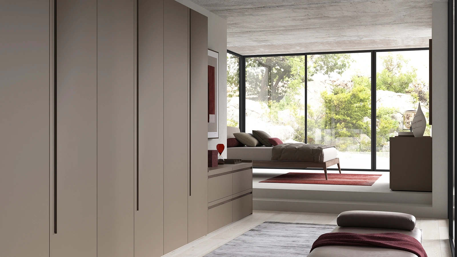 Armadio con ante battenti Presa di Favero