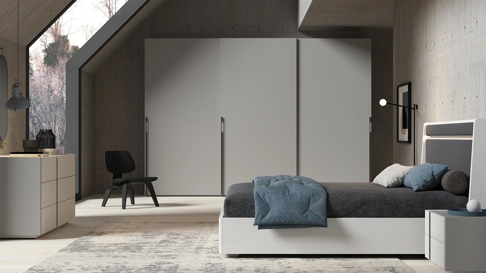 Armadio con ante scorrevoli Slide di Favero