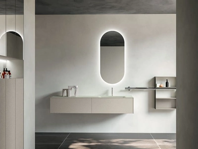 Mobile da Bagno sospeso Cartabianca 01 di Cerasa