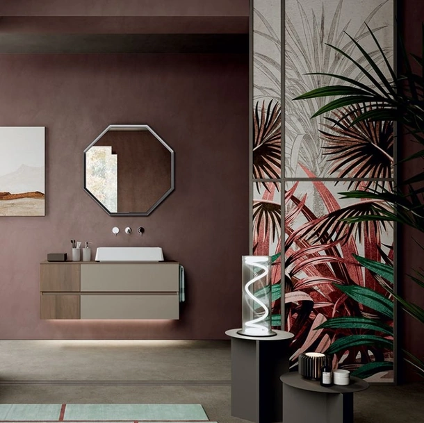 Mobile da Bagno sospeso Segno 03 di Cerasa