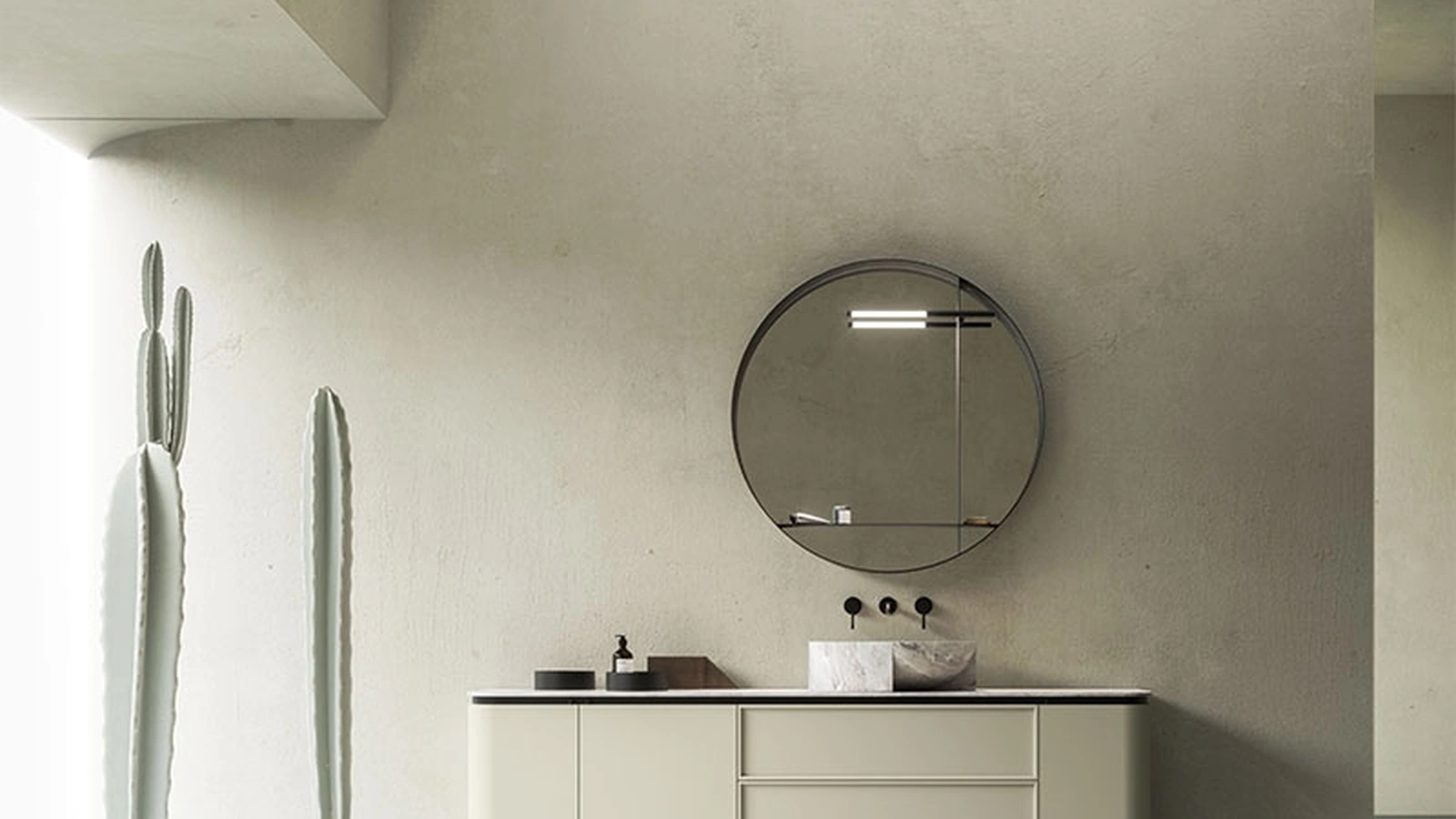 Mobile da Bagno Des Evolution Natural 02 di Cerasa