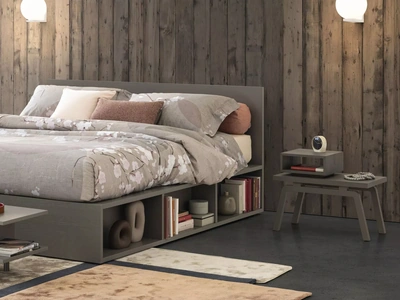 Comodino Stock con vano a giorno di Oggioni