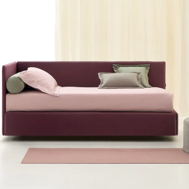 Daybed Golf 719 in tessuto trasformabile con meccanica a pettine di Oggioni