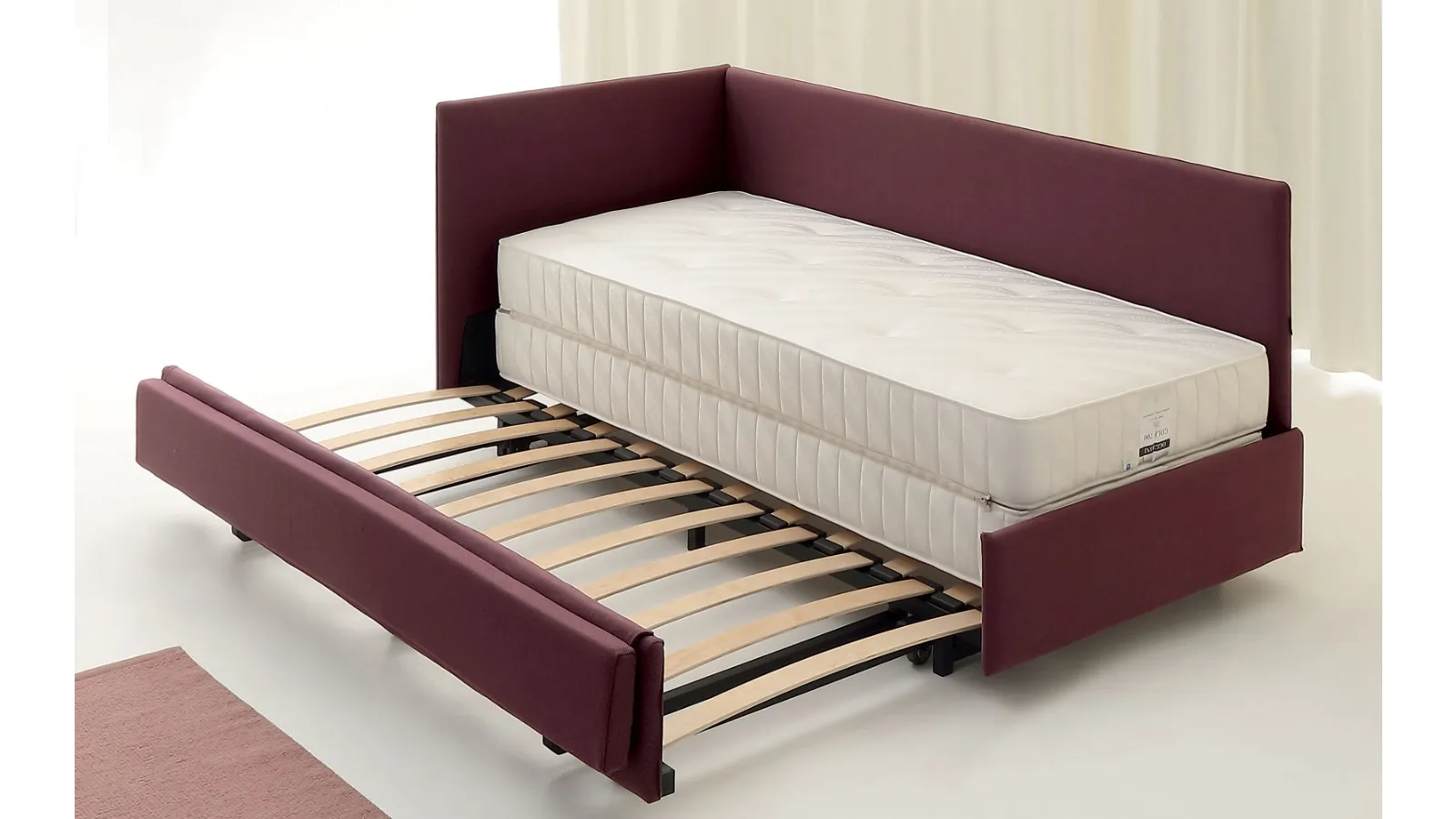 Daybed Golf 719 trasformabile con meccanica a pettine di Oggioni