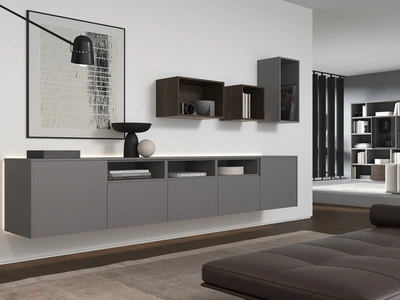 Madia sospesa 3RF6007 finitura Grigio Titanio di Favero