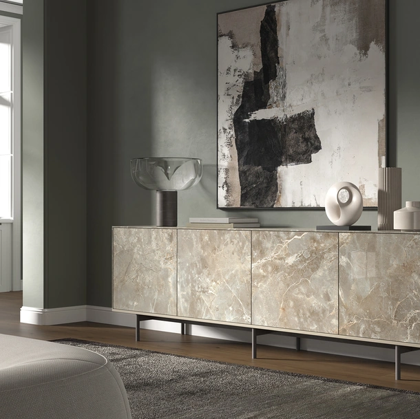 Madia 3RF6012 in vetro effetto marmo di Favero