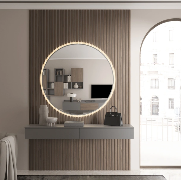 Mobile ingresso con specchiera 9RF0011 di Favero