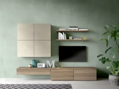 Parete Attrezzata Comp 21 di Mab