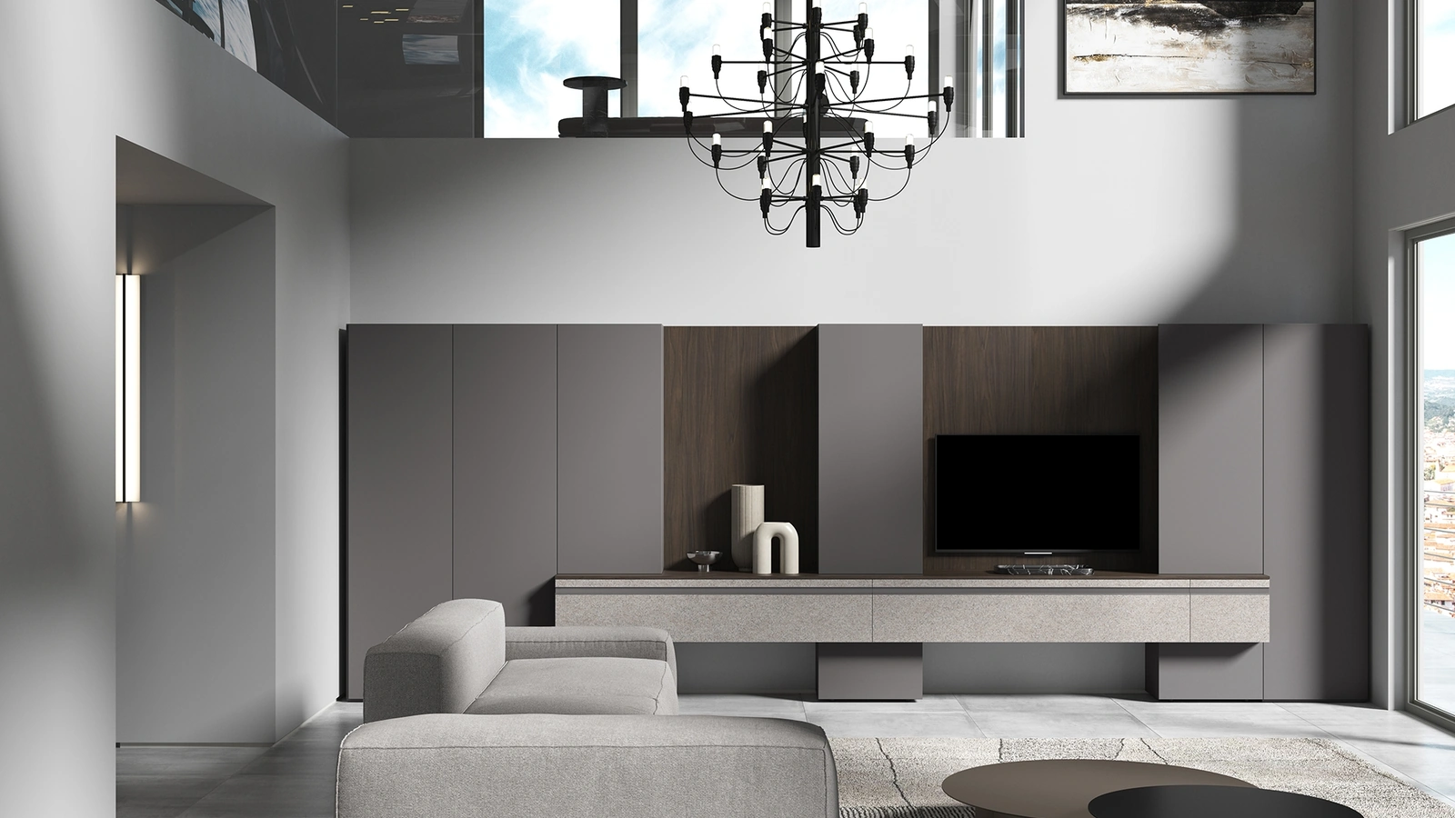 Parete Attrezzata 3RF2020 di Favero