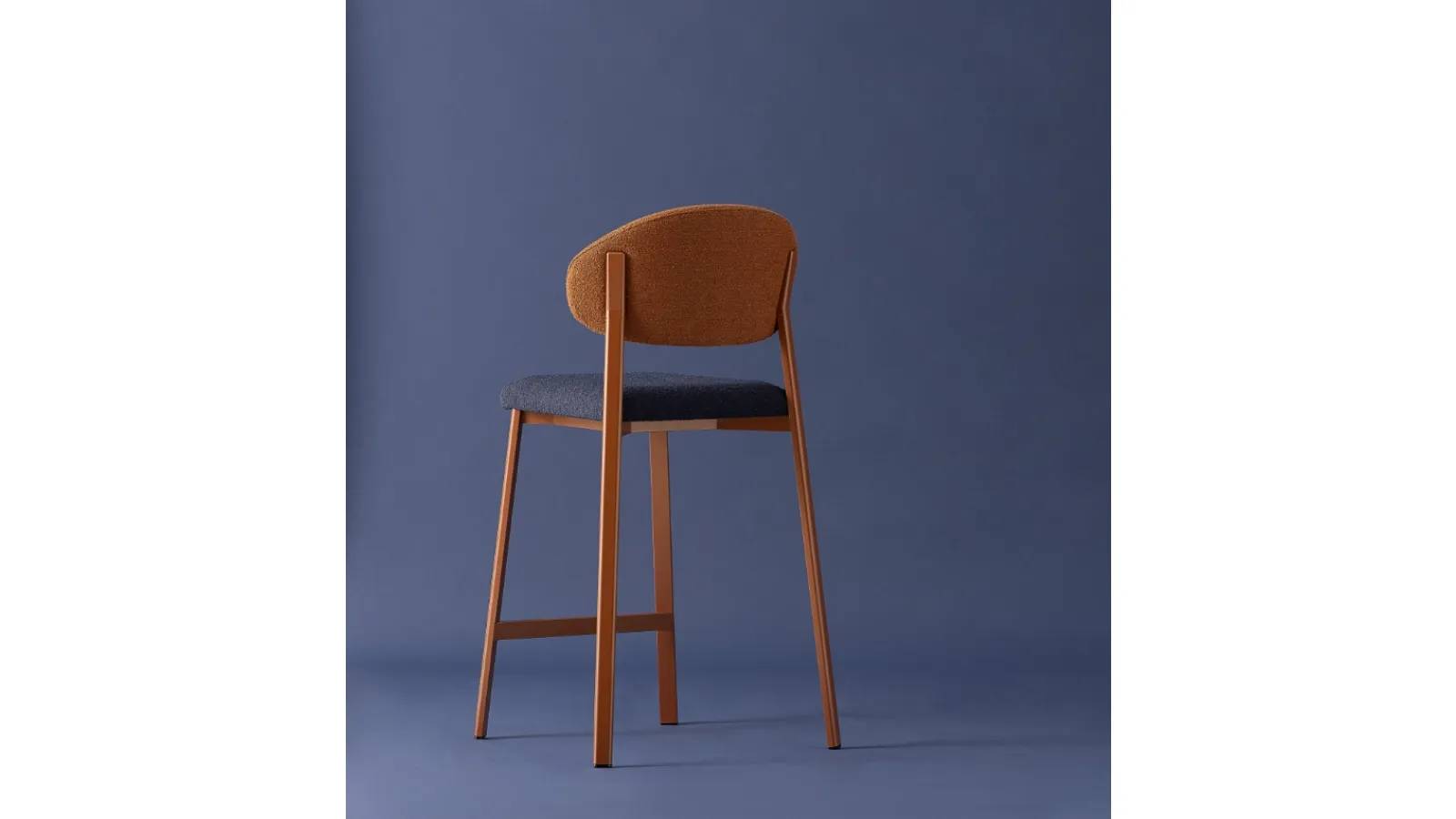Sgabello Beba Curvy di Pointhouse
