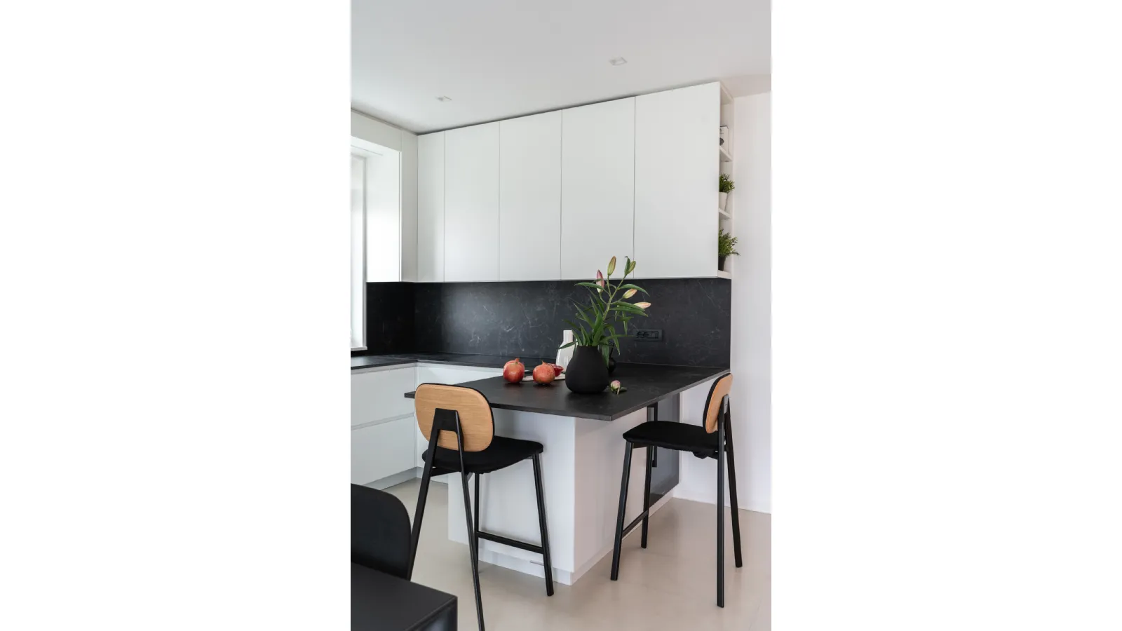 Sgabello con rivestimento in tessuto Tata6 di Pointhouse
