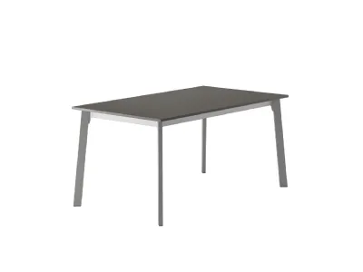 Tavolo Crono con piano in laminato e struttura in metallo di Veneta Cucine