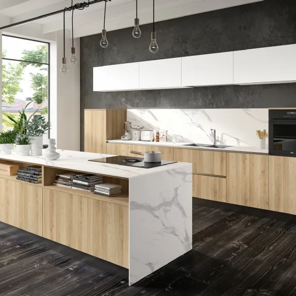 Cucina Moderna Azimut Comp 3 di Essebi