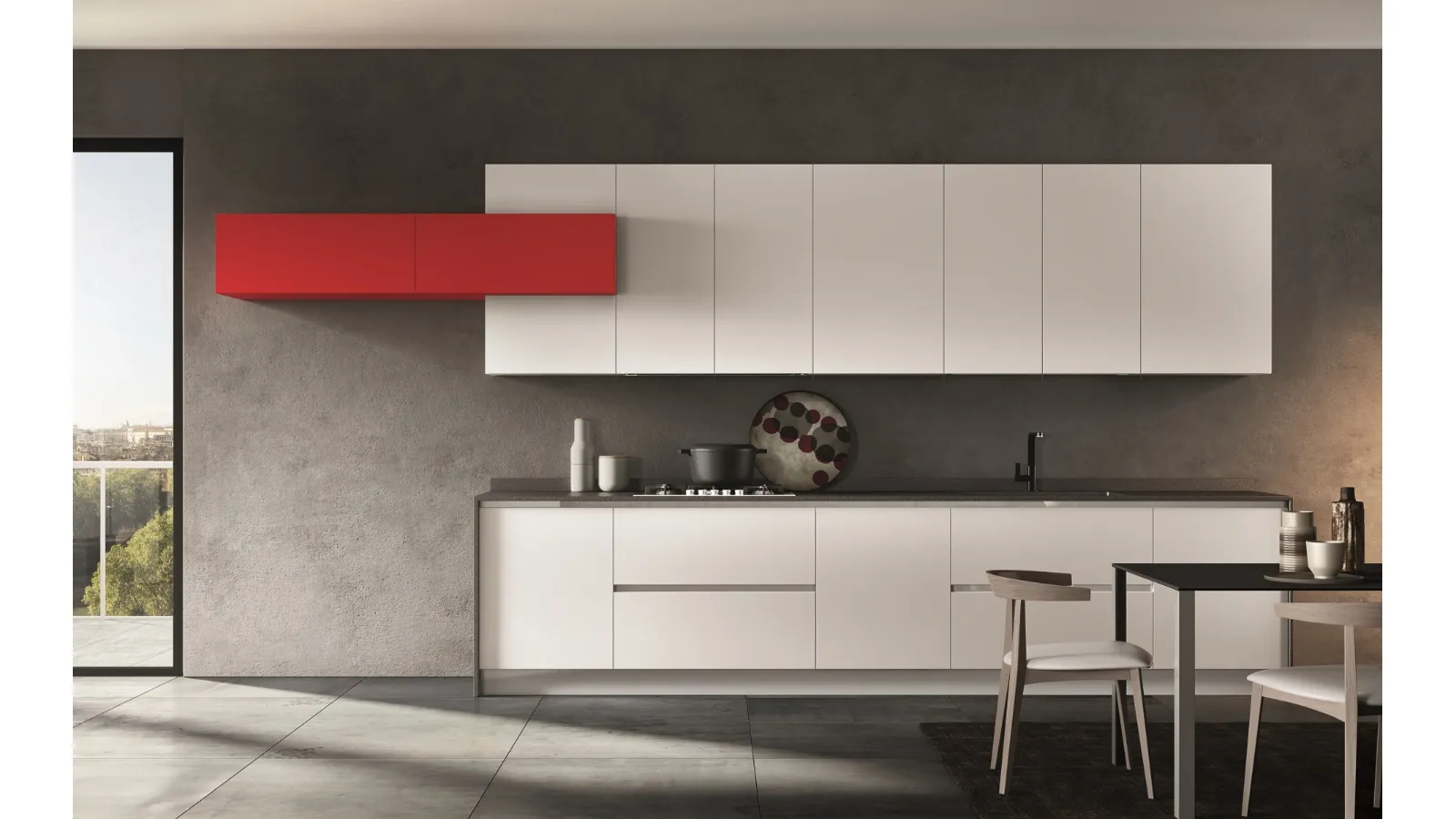 Cucina Moderna Astro Comp 4 v5 di Essebi