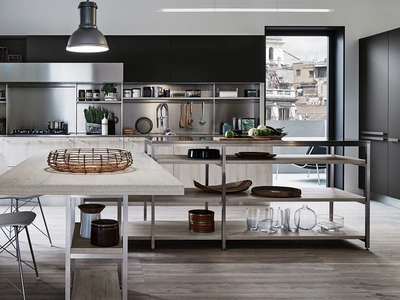 Cucina Moderna ad angolo Ethica di Veneta Cucine
