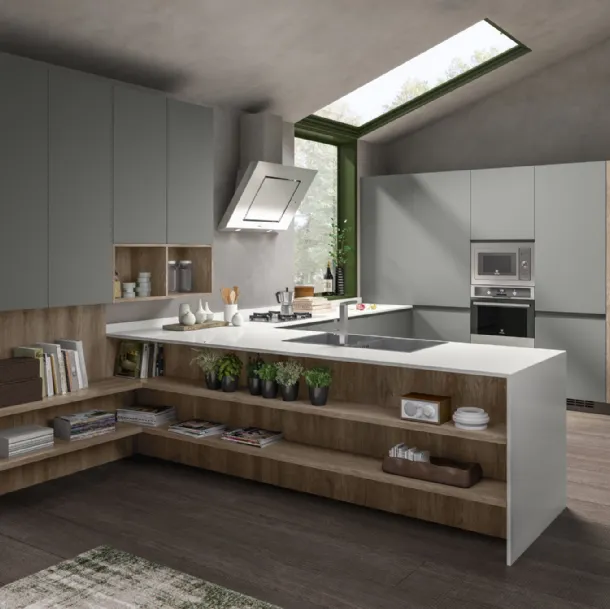 Cucina Moderna Nadir Comp 2 di Essebi