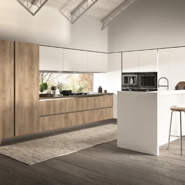 Cucina Moderna Petalo Comp 1 di Essebi