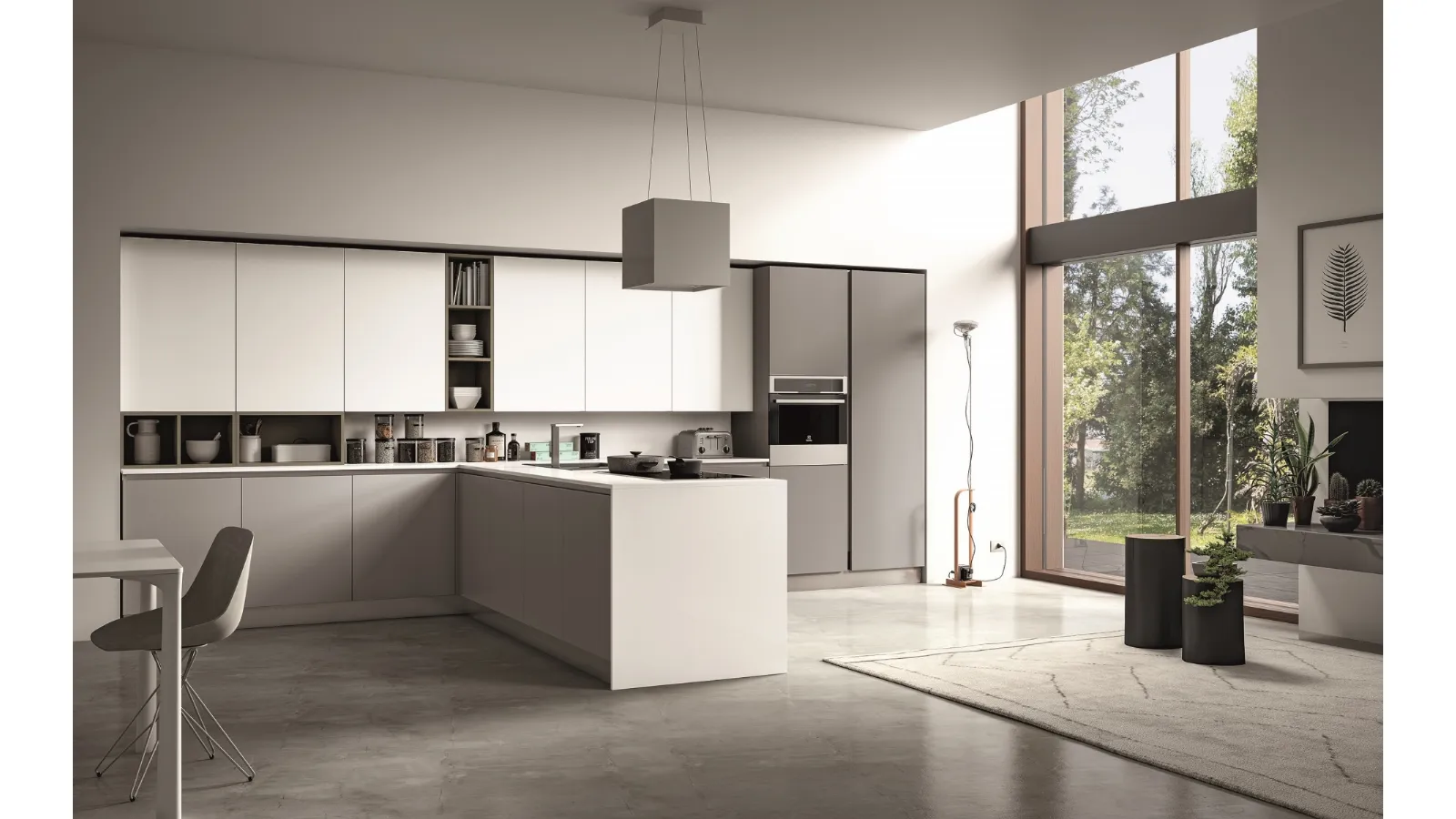 Cucina Moderna Petalo Comp 5 di Essebi