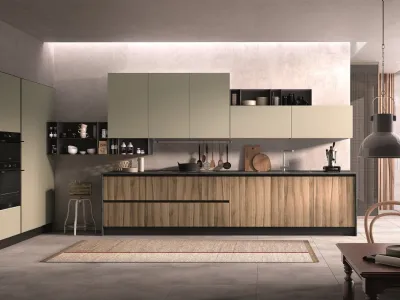 Cucina Moderna Seta Comp 5 di Essebi