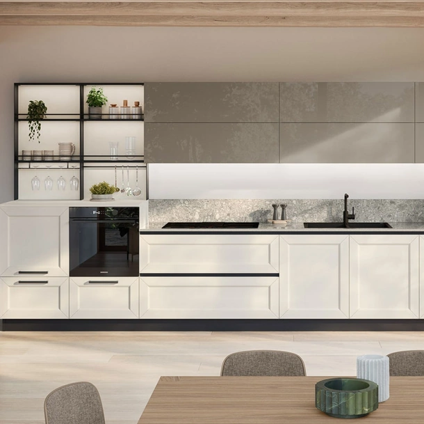 Cucina Moderna lineare Tablet 02 di Veneta Cucine