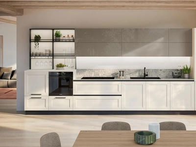 Cucina Moderna lineare Tablet 02 di Veneta Cucine