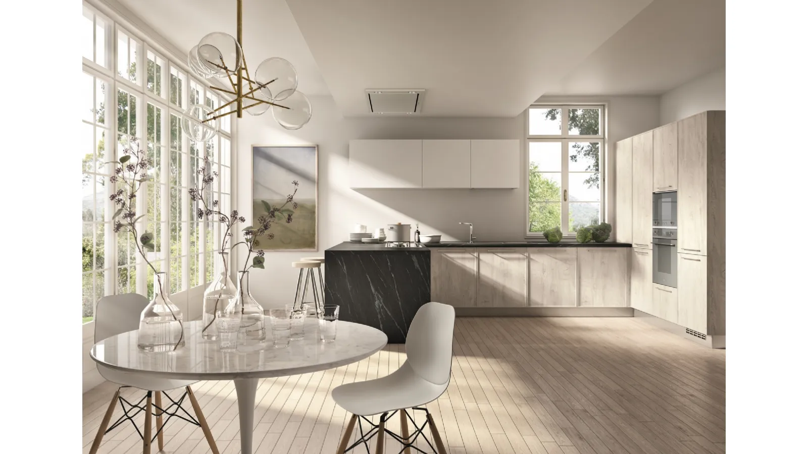 Cucina Moderna Talamo Comp 4 di Essebi